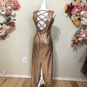 Vintage Robert Anthony Sequin Party Dress
